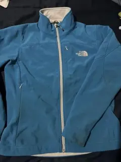 【希少】THE NORTH FACE フリースジャケット 裏起毛 ブルー 古着