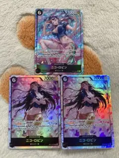 ワンピース　師弟の絆ニコ・ロビンSRパラレル ニコ・ロビンSR2枚美品新品未使用