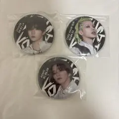 treasure KINGKONG 缶バッジ ヒョンソク ジフン アサヒ