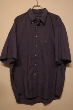 Ralph Lauren チェック柄 半袖シャツ XXL