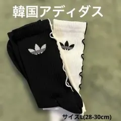 アディダス 靴下2P 韓国[新品]