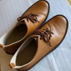 靴工房　Belle and Sofa ブラウン レースアップシューズ