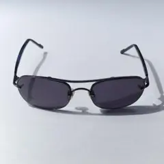 舘ひろし貴重アルマーニサングラス黒 - メルカリ