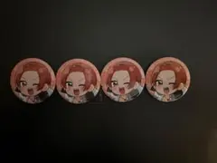 いれいす　りうら　缶バッジ　海賊団　デフォ　4点セット