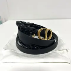 Christian Dior30モンテーニュCDバックル リバーシブルベルト70 - メルカリ