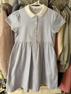 parent's dream 水色　半袖ワンピース