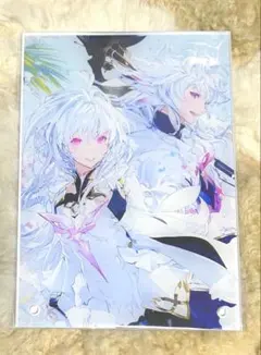 週刊ファミ通 10周年　アクリルパネル マーリン&レディアヴァロン　fgo