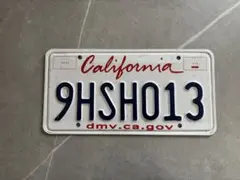 本物❗️激安‼️カリフォルニア ナンバープレート 10枚 USED品 カリフォルニア ナンバープレート ホワイト 全4種 アメリカ
