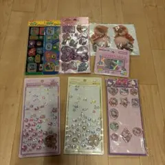 【正規品】しずくちゃんボンボンドロップシールミニ含む8枚セット