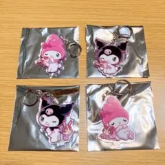 宇佐美ガソリンスタンド マイメロ クロミ アクリルキーホルダー