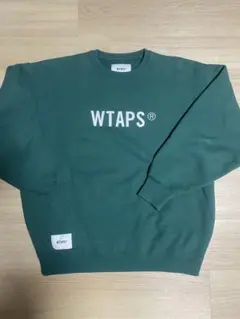 ★美品　WTAPS スウェットシャツ グリーンのサムネイル