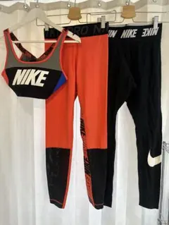 Nike Dri-FIT スポーツブラとレギンスセット S 4点セット Nike トレーニングウェア レギンス スポーツブラ セット - メルカリ