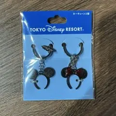 東京ディズニーリゾート ミッキー・ミニー キーチェーン 2個セット
