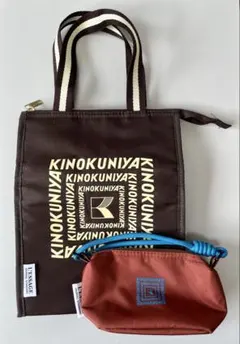 オトナミューズ9月増刊付録　紀伊國屋×レザージュ　保冷トート＆おにぎりポーチ