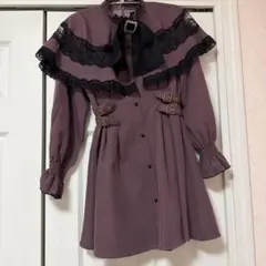 ROJITA BIGリボンケープワンピース （ピンクブラウン）