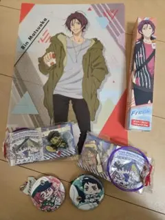 Free! FS 缶バッジ 松岡凛 - メルカリ