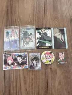 【美品】SPY×FAMILY アーニャ　カード　キーホルダー　8点セット