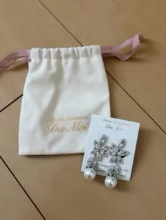 Dis Moi 花モチーフ ピアス　ブライダルピアス