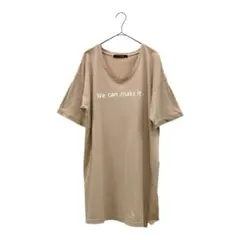 VENCE EXCHANGE レディース M ベージュピンク 半袖Tシャツ