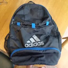 adidas バックパック 黒/青 サッカーボールリュック　キッズ用
