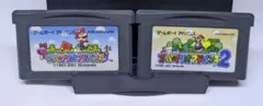 GBアドバンス ソフト 2本セット スーパーマリオアドバンス 1・2