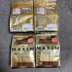【4袋】AGF MAXIM マキシム 60杯 120g