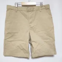 美品 GAP ギャップ【160/レディースL相当】ベージュ 綿 ハーフパンツ