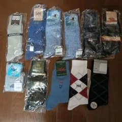 メンズソックスセット 25-27cm　12足セット