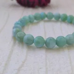 ラリマーブレスレット　天然石ブレスレット