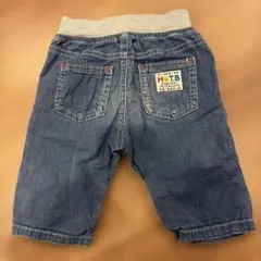 ［男の子　90センチ］ミキハウス　HOT BISCUITS デニムショートパンツ