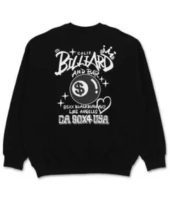 SPINNS 8ボールデザイン スウェット　新品　ブラック