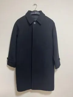 ユニクロ　シングルブレストコート　S ネイビー