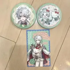 にじさんじ Dytica×サンリオ 叢雲カゲツ 缶バッジ チェキ