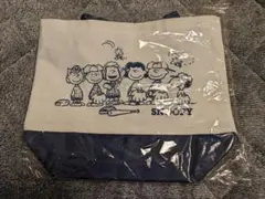 スヌーピー　トートバッグ　新品　マチ付き