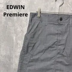 EDWIN Premiere グレンチェック　ゴルフ　ショートパンツ　シンプル