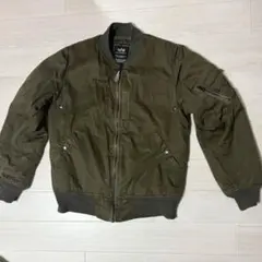 美品 希少 ALPHA INDUSTRIES MA-1ジャケット オリーブ