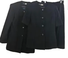 ブラックフォーマルスーツ 3点セット 冠婚葬祭9AR