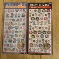 ボンボンドロップシール mini ズートピア スヌーピー 正規品