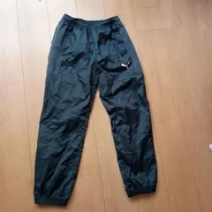 Puma ブラックジャージ　シャカシャカパンツ