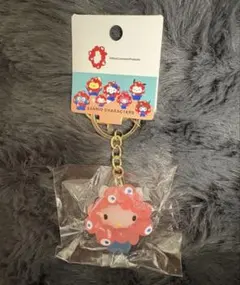 大阪万博 サンリオ ミャクミャク クリアキーホルダー ハローキティ
