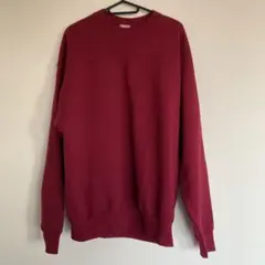 90年代 USA古着 FRUIT OF THE LOOM 無地 スウェット 肉厚