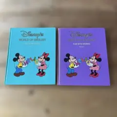 Disney's World of English 知育絵本 2冊セット