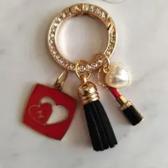 CHANEL　バレンタイン　ノベルティチャーム　　※キーホルダー