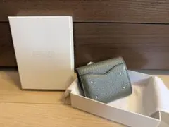 マルジェラ　三つ折り財布　グリーンのサムネイル