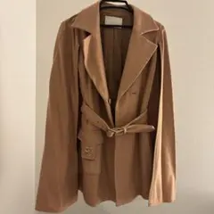 eimy istoire ポンチョ　コート　ベルト付き