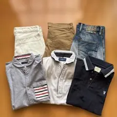 メンズパンツ、シャツ６点セットのサムネイル