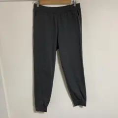 【ユニクロ】L ダークグレー ジョガーパンツ エアリズム ストレッチ L