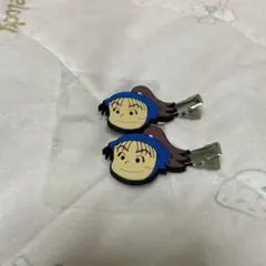 忍たま乱太郎 2年生 川西左近 前髪クリップ 2個セット