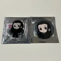 HUNTER×HUNTER イルミ ちびキャラ アクリルスタンド 缶バッジ