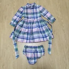 Ralph Lauren チェック柄 ワンピース 18M